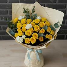 Букет цветов из:  Розы в Ясном