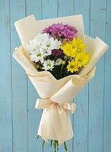 Букет цветов из:  Хризантемы в Ясном