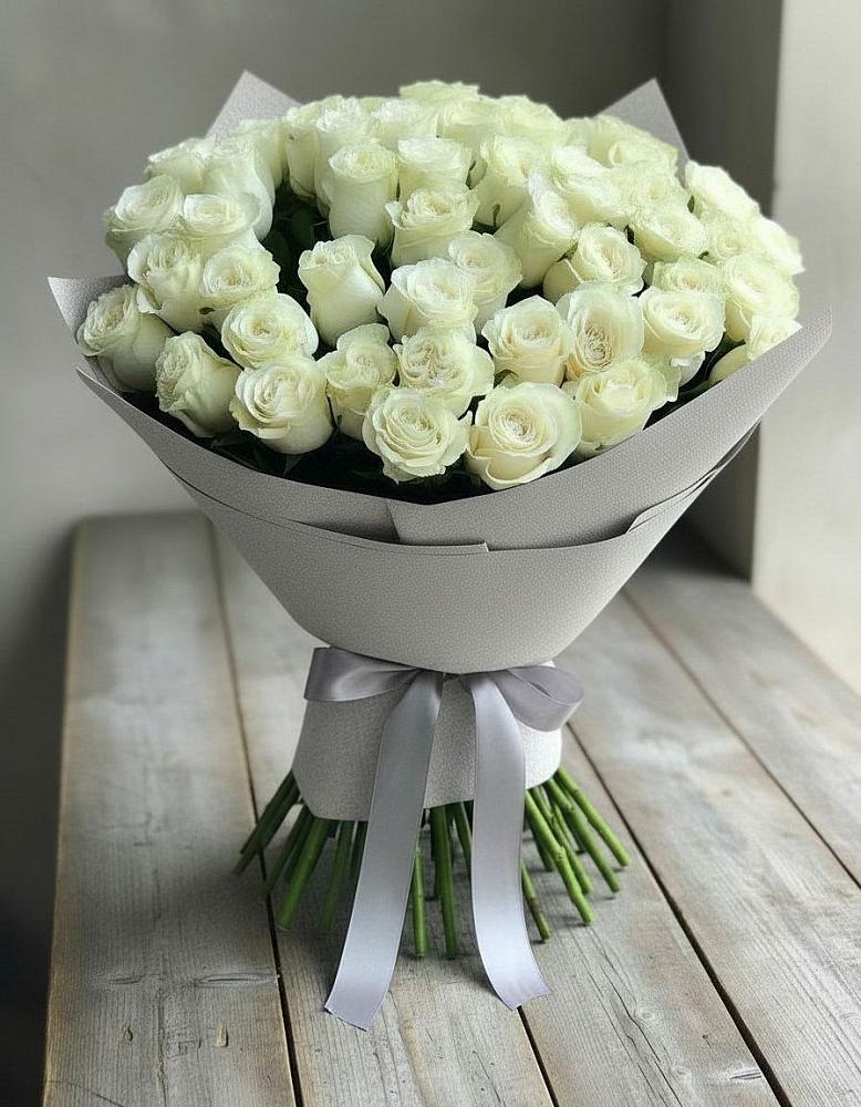 Букет 35 Белых роз в Ясном