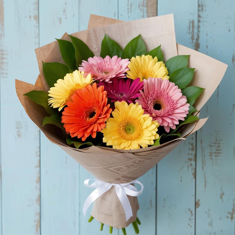 Букет цветов из: Герберы в Ясном