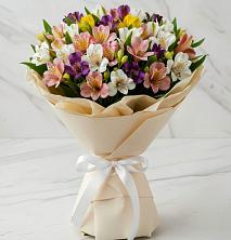 Букет цветов из:  Альстромерии в Ясном