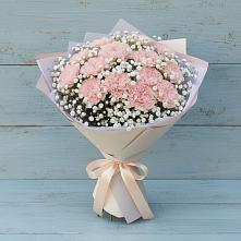 Букет цветов из:  Гвоздики в Ясном