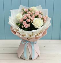 Букет цветов из:  Розы в Ясном