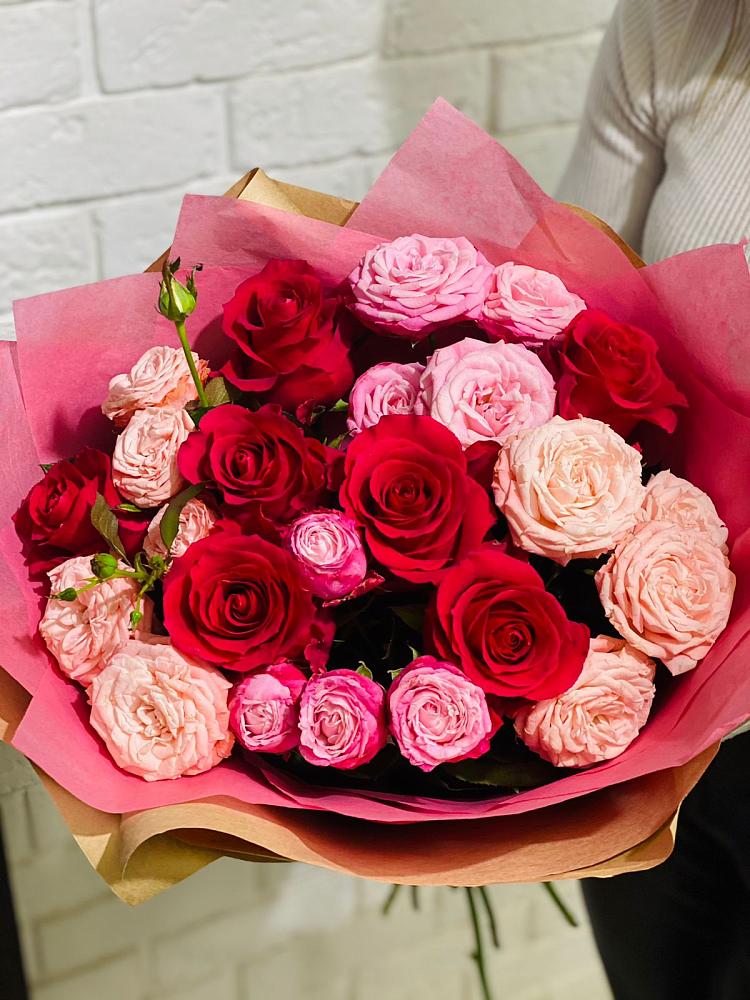 Букет цветов из: Розы в Ясном