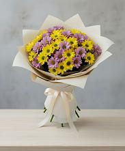 Букет цветов из:  Хризантемы в Ясном
