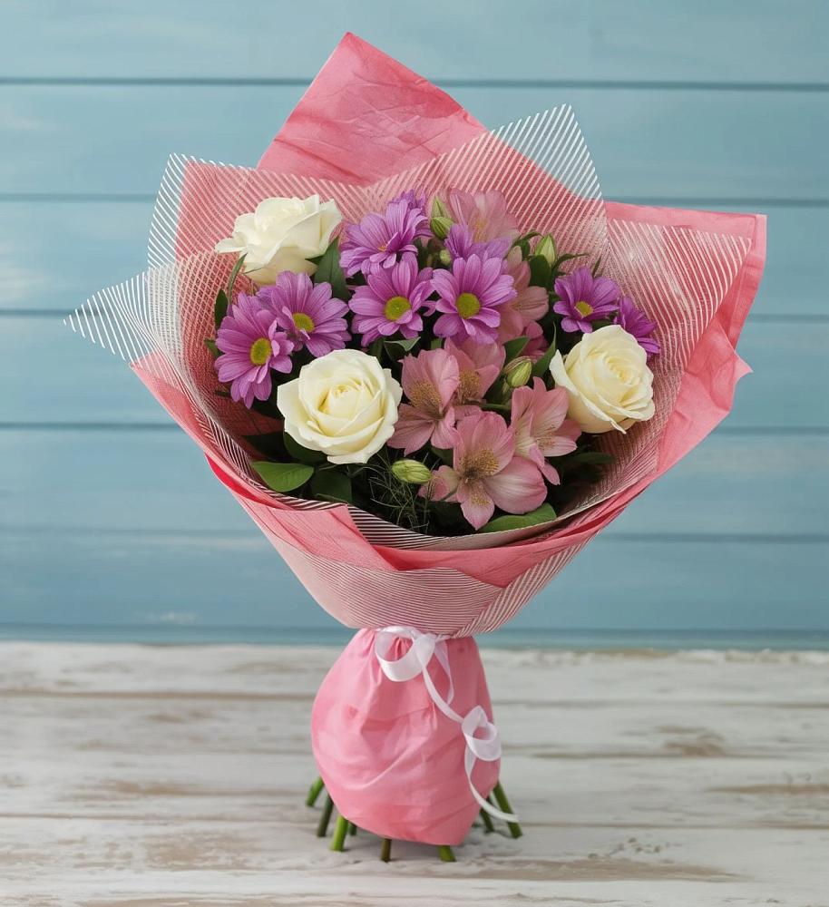 Букет цветов из: Герберы в Ясном