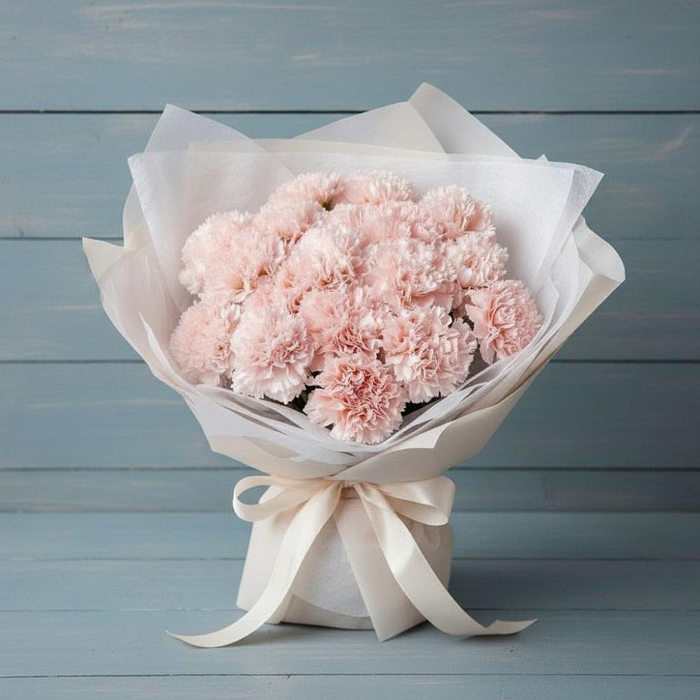 Букет цветов из: Гвоздики в Ясном