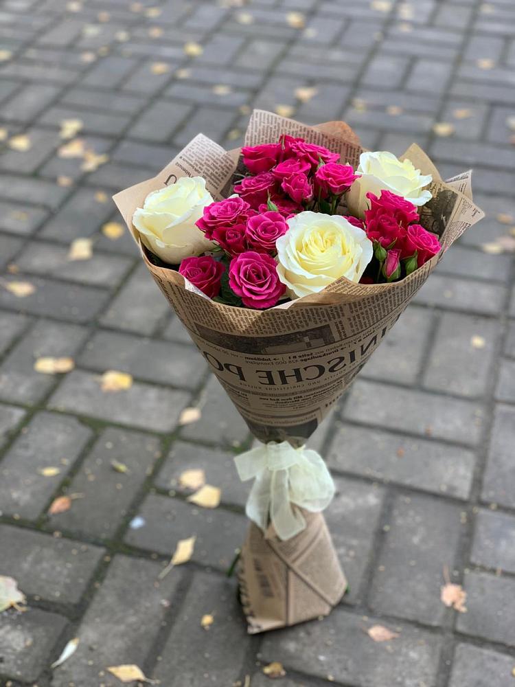 Букет цветов из: Розы в Ясном