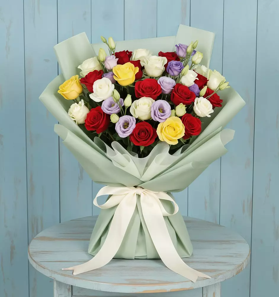 Букет цветов из: Розы в Ясном